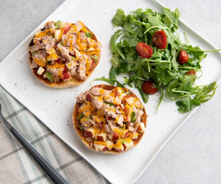 Bagel Tuna Melt Chicken of the Sea