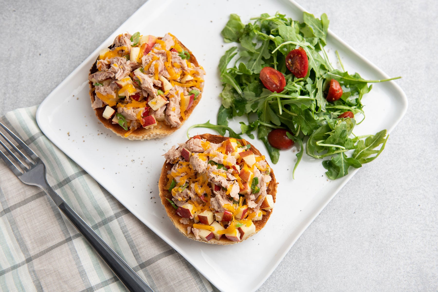 Bagel Tuna Melt | Chicken Of The Sea