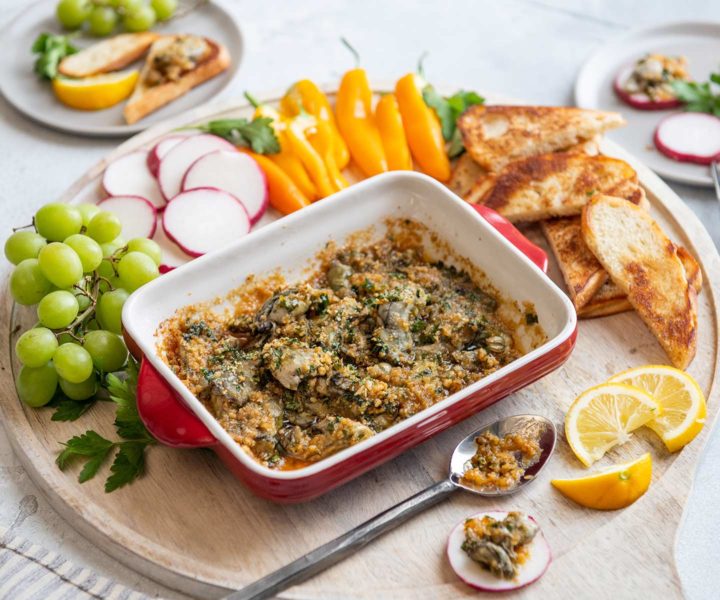 Baked Oysters "Rockefeller" Chicken of the Sea