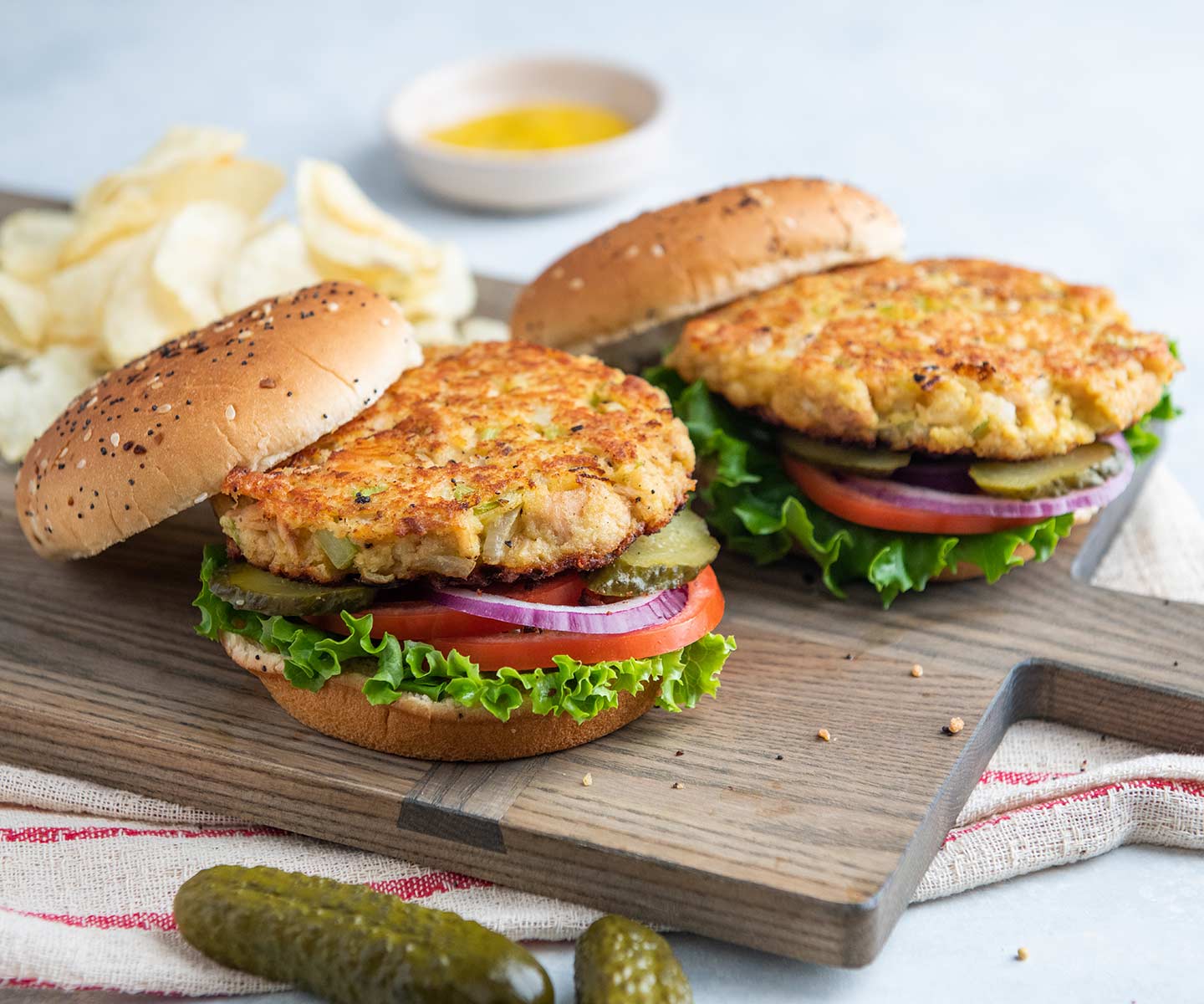 Classic Tuna Burger Chicken of the Sea