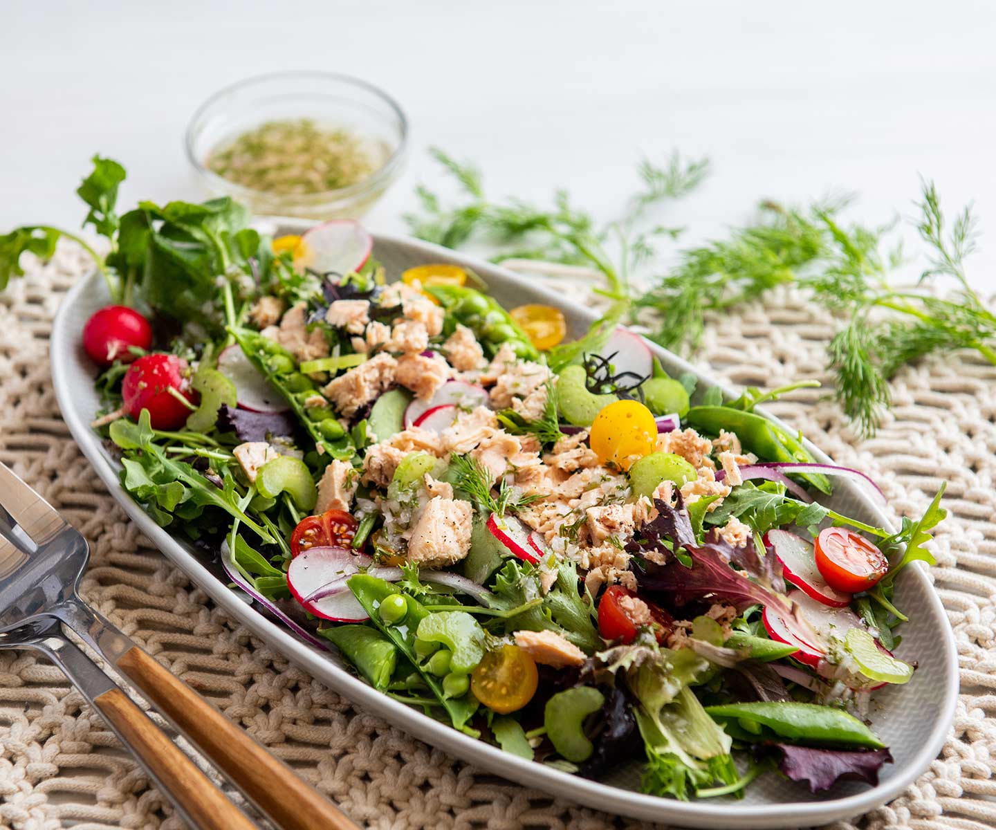 Farmers Market Salmon Salad Chicken of the Sea