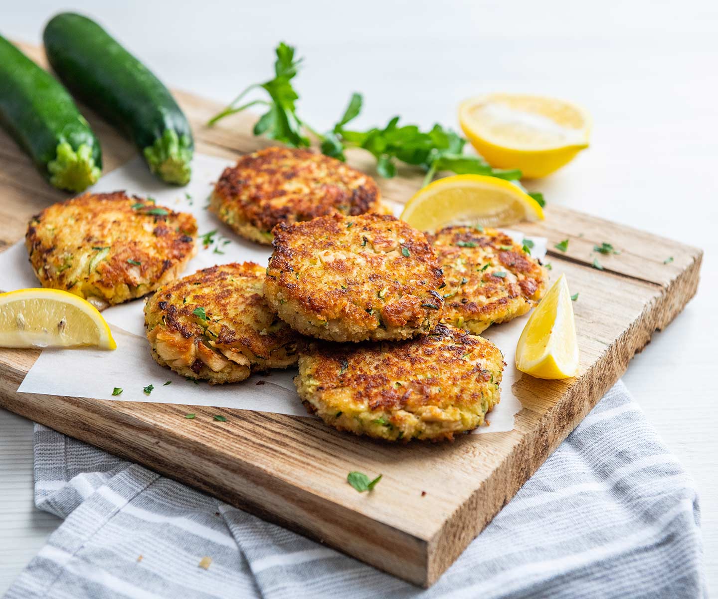 Quick and Easy Zucchini Tuna Patties Chicken of the Sea