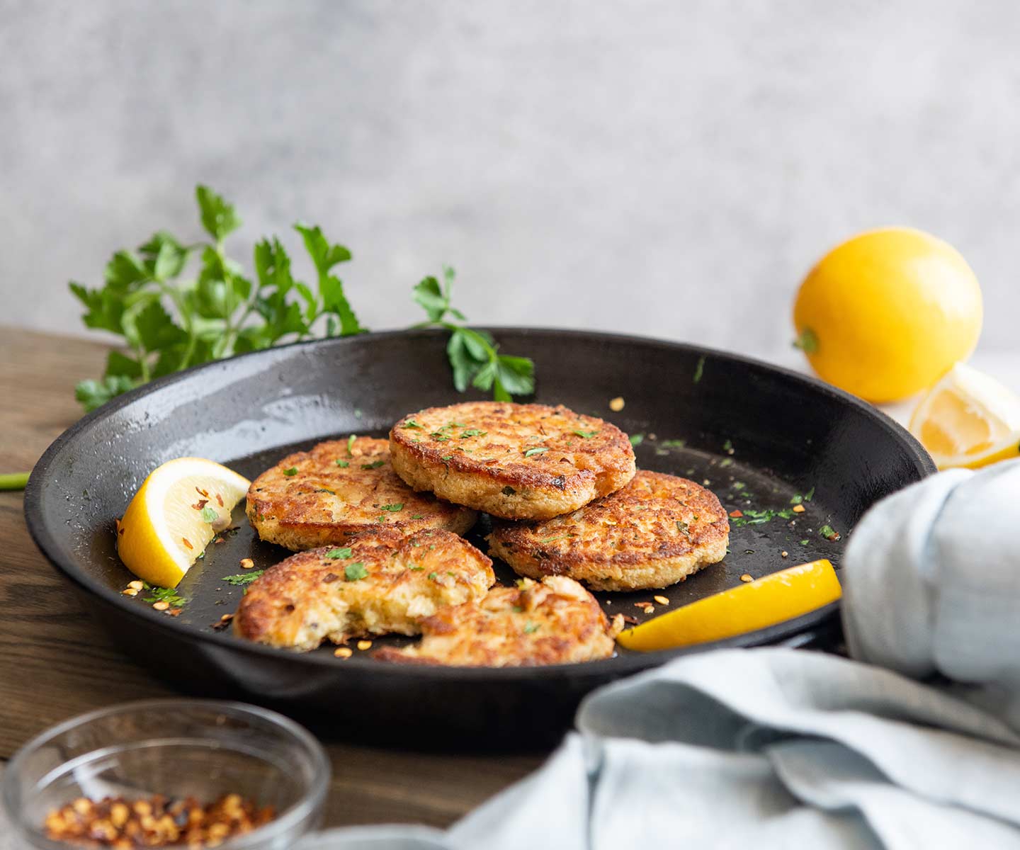 Salmon Patties Chicken of the Sea