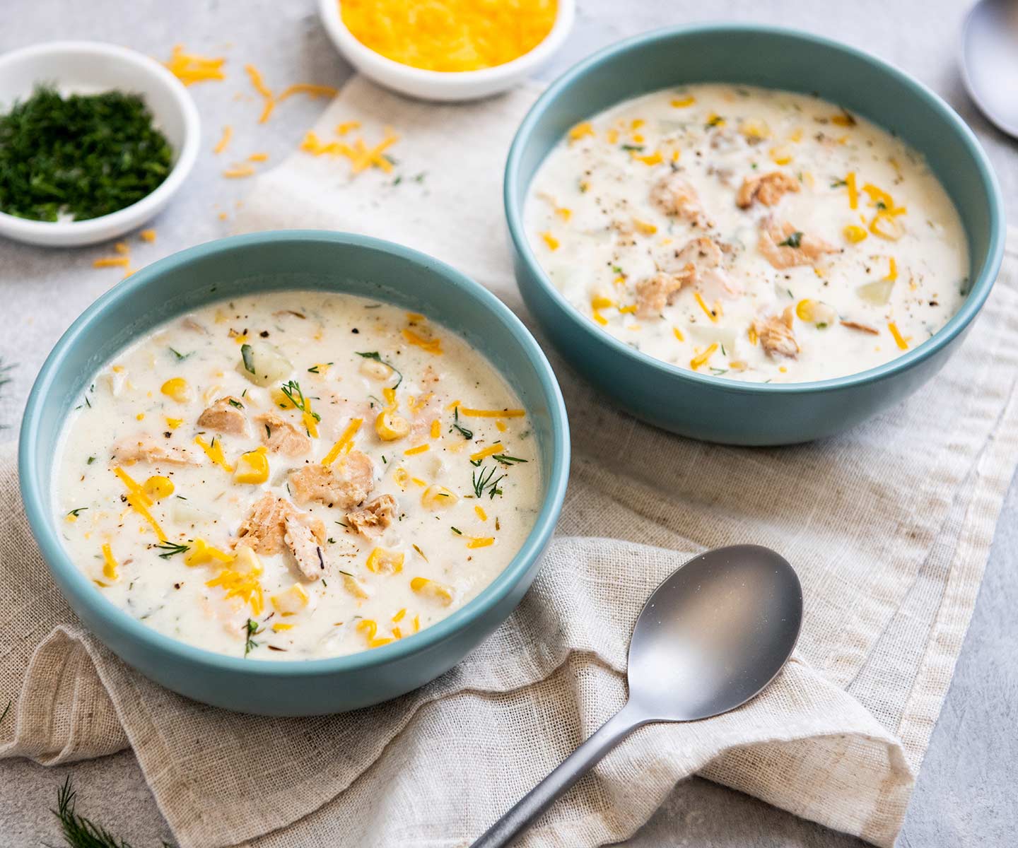 Salmon And Corn Chowder Chicken Of The Sea