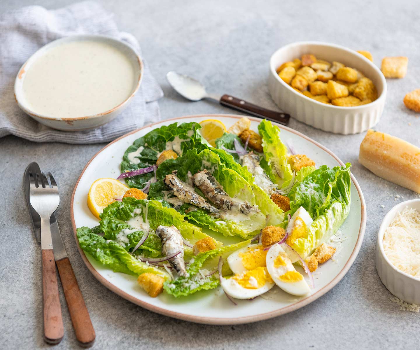 Sardine Caesar Salad | Chicken of the Sea