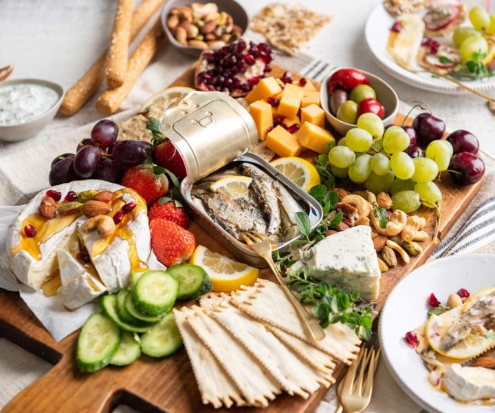 Sardine Cheese Board Chicken of the Sea