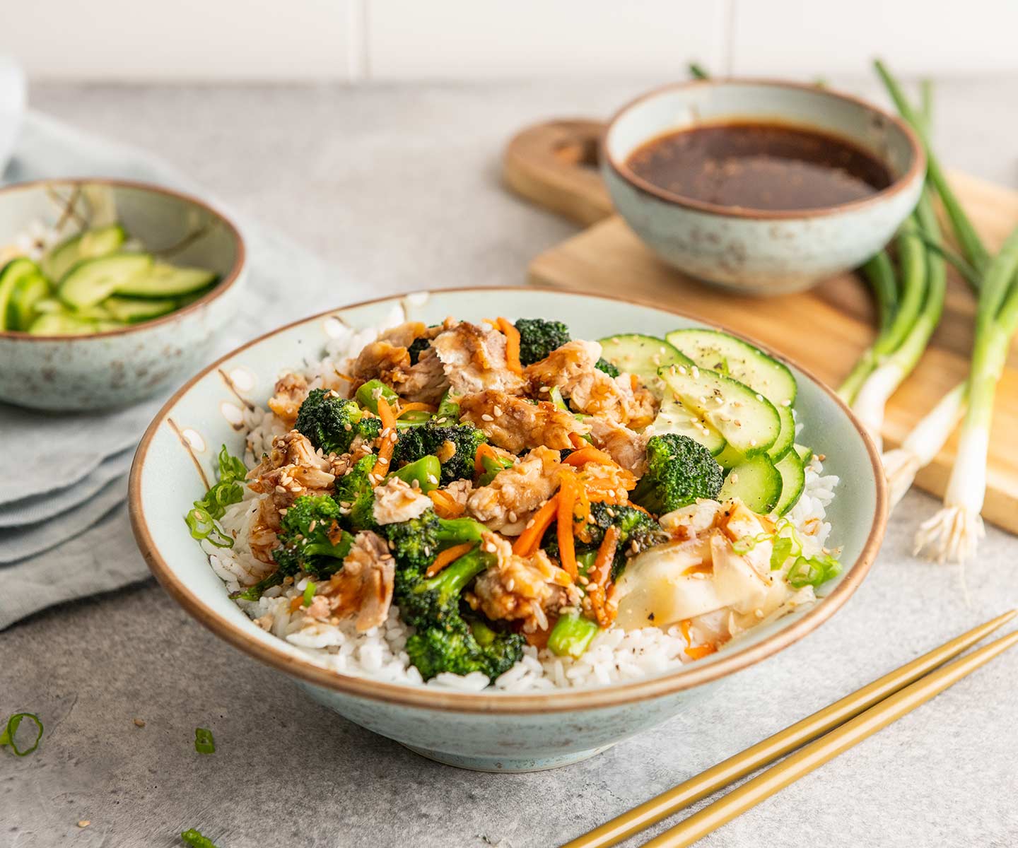 Teriyaki Salmon Bowl | Chicken of the Sea