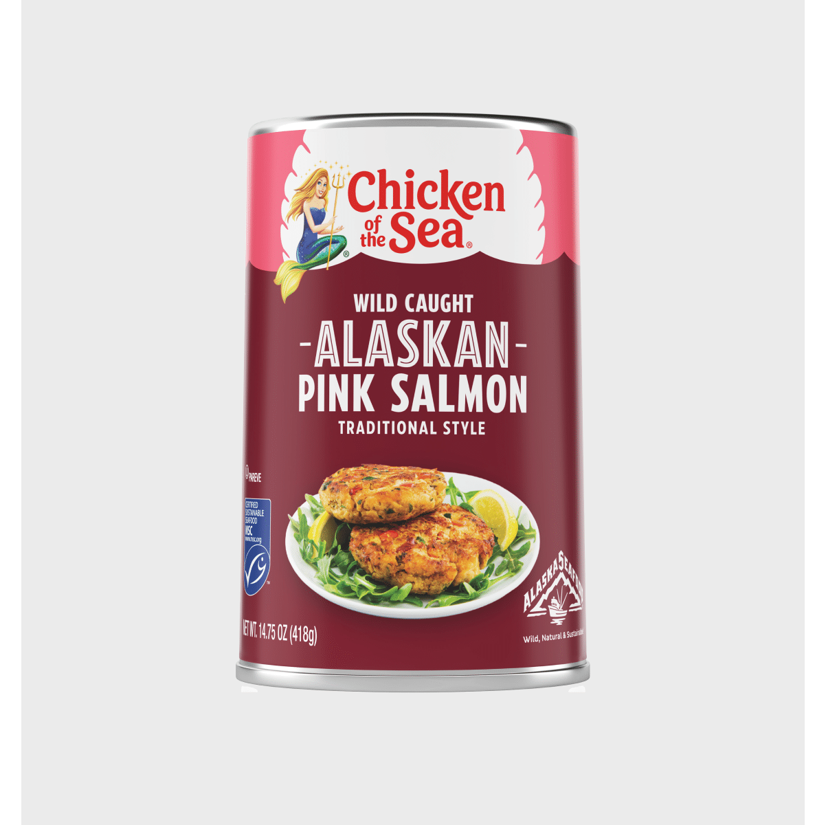 Wild Caught Alaskan Pink Salmon, Traditional Style | Chicken of the Sea