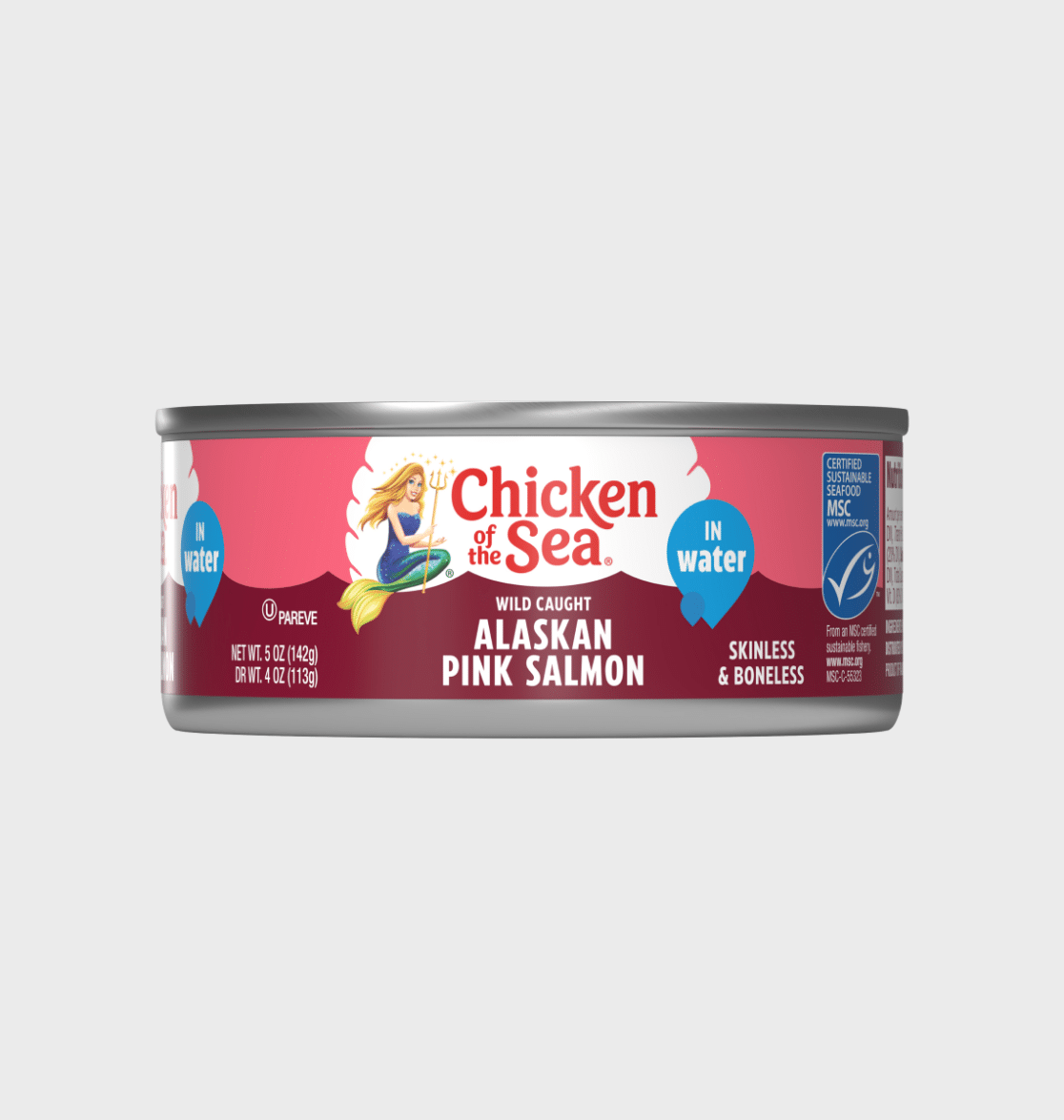 Wild Caught Alaskan Pink Salmon, Skinless & Boneless | Chicken of the Sea