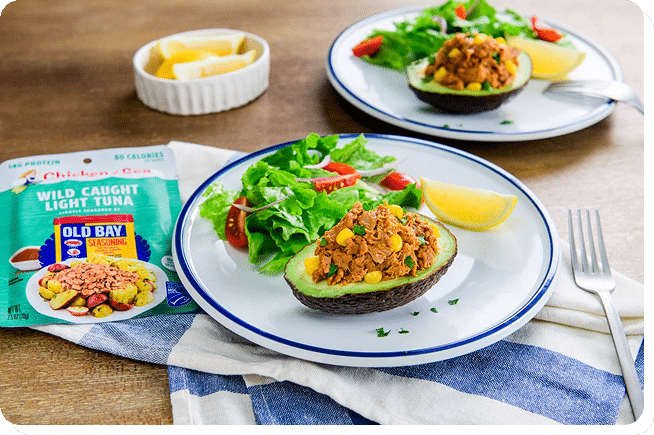 Packet of Chicken of the Sea Wild Caught Tuna